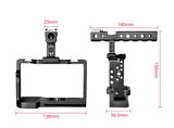 Ayex C24 Cage, Kamera Kafesi Sony A7C Uyumlu (Sony Alpha 7C, ILCE-7C, A7C İçin)