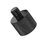 Ayex 5/8 inç Mikrofon standını 3/8 İnç Tripod Vidasına Dönüştürücü Vida Adaptörü