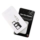 Ayex Nano ve Micro Sim Kartları Için Sim Kartı Adaptörü