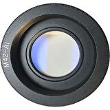 Ayex Nikon İçin M42 Lens Kullanim Adaptörü Optikli
