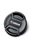 Canon İçin 72mm Snap On Lens Kapağı, Objektif Kapağı
