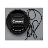 Ayex Canon İçin 52 Mm Snap On Lens Kapağı Bağcıklı