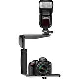 Ayex Flash Bracket, U Şekli Flaş Dirseği