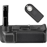 Nikon D3400 İçin Ayex Ax-D3400 Ir Kumandalı Battery Grip + 1 Ad. En-El14 Batarya