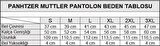 Panthzer Muttler Erkek Softshell Pantolon Siyah