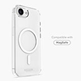 Vonmahlen iPhone 16e için Transparan Kılıf - Beyaz