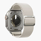 Vonmahlen Klasik Naylon Loop Kapak 42 mm / 44 mm / 45 mm / 49 mm Kordon - Krem