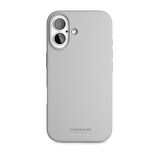 Vonmahlen Yumuşak Silikon Kapak & Kılıf iPhone 16 Plus - Açık Gri