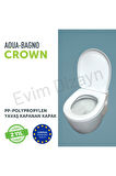 Crown Yavaş Kapanan Klozet Kapağı