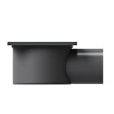 Aqua Bagno Basic 1.0 Yer Sifonu  10x10 cm. Metal Paslanmaz Kapaklı-304 ,50 lık, Yandan Çıkış