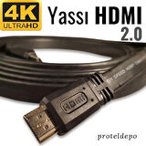 IRENIS HDMI Kablo - Yassı 4K HDMI Kablosu (4K 60Hz, HDMI 2.0)