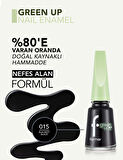 Flormar Green Up Yüksek Pigmentli & Parlak Bitişli Nefes Alabilen Vegan Oje