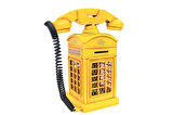 Dekoratif Metal Ahizeli Telefon Kumbara Biblo Hediyelik (C0725)