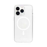 Vonmahlen Transparent Case iPhone 14 Plus Sararma Önleyici Korumalı Şeffaf Telefon Kılıfı