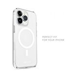 Vonmahlen Transparent Case iPhone 14 Plus Sararma Önleyici Korumalı Şeffaf Telefon Kılıfı