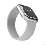 Vonmahlen Solo Loop 42 mm / 44 mm / 45 mm / 49 mm Band S Açık Gri