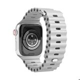 Vonmahlen Ocean Band 38 mm / 40 mm / 41 mm Açık Gri
