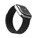 Vonmahlen Magnet Band 42 mm / 44 mm / 45 mm / 49 mm Siyah