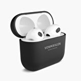 Vonmahlen AirPods 3. nesil için İnce Kapak Kılıf - Siyah