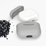 Vonmahlen AirPods 3. nesil için İnce Kapak Kılıf - Açık Gri