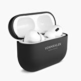 Vonmahlen AirPods Pro 2. nesil için İnce Kapak Kılıf - Siyah