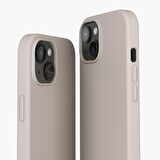 Vonmahlen iPhone 15 Plus için Manyetik Silikon Kılıf - Krem