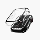 Vonmahlen Apple Watch SE için 44mm Koruyucu Kapak - Şeffaf