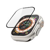 Vonmahlen Apple Watch Ultra 1/2 için 49mm Ekran Koruyucu Kapak