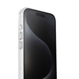 Vonmahlen Şeffaf Kapak & Kılıf iPhone 16 Pro Max - Beyaz