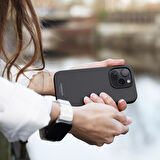 Vonmahlen Yumuşak Silikon Kapak & Kılıf iPhone 16 Pro Max - Siyah