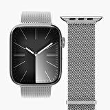 Vonmahlen Milanese Loop 2 Kapak & Kılıf 1 Kordon - Gümüş