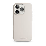 Vonmahlen Yumuşak Silikon Kapak & Kılıf iPhone 16 Pro - Krem