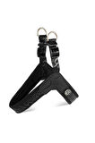 Matrix 2.0 Akıllı Künyeli Q-Fit Köpek Göğüs Tasması - Black (XL)