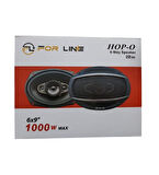 For Lıne 6.9 Inch 1000W Oto Oval Hoparlör