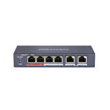 Hikvision Ds-3E0106P-E-M 6 Port 10-100 Yönetilemez 4Xpoe Switch