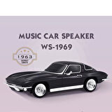 EVERTON RT-1956 Arabalı Radyo - Bluetooth/USB/Sd kart/Aux/Radyo Mp3 Player Müzik Kutusu-BLACK RENK