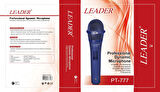LEADER Professional Dynamic Microphone PT-777