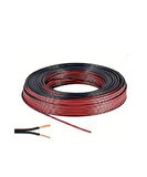 Pawer Hoparlör Kablosu 2x1.50 mm TTR Kablo Siyah 100 Metre