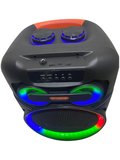 ROSE MS-1203BT-W 12 İNCH HOPARLÖR RGB LED TAŞINABİLİR 1 ADET MİKROFON USB-RADYO-BLUETOOTH HOPARLÖR