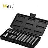 Wert 2243 Torx Bits Uç Seti. 15 Parça
