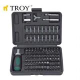 TROY 22309 Tornavida Bits Uç Seti 101 Parça