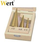 Wert 3500 Kademeli Sac Delme Seti (3 Parça)