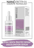 Nanoderma Siyah Nokta Serum Cilt Tonu Eşitleyici Leke Sivilce Gözenek Melanin Karşıtı Discoloration Serum 30ML