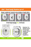 Aqua Bagno Smile Yavaş Kapanan Klozet Kapağı Duroplast
