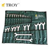 TROY 21525 Kombine Anahtar Takımı (25 Parça. 6-32mm)