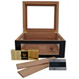 Germanus Siyah Karbon Humidor 981208