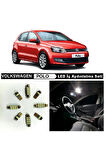 Vw Polo 6r 6c Beyaz Led Iç Aydınlatma Ampul Seti 9adet