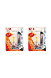 H11 12v 55w Xtreme Yellow Civciv Sarı Ampul