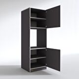 Kenzlife ankastre fırın dolabı bige gri mutfak banyo kiler