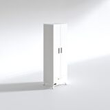 Kenzlife gardırop 2 kapaklı kapılı çekmeceli şebboy 168*50*42 byz ayaklı gardolap dolap